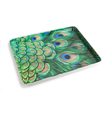Serving Tray, MIDI, Peacock feathers