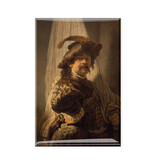 Imán de nevera, Rembrandt, el portador de la bandera