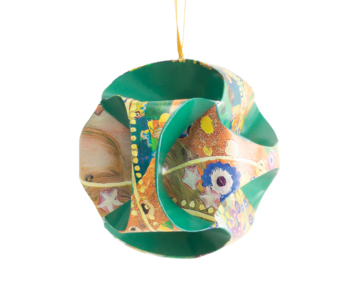 Doe-het zelf: Kerstbal , Gustav Klimt, Water Serpents II