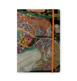 Carnet à couverture souple, A5 Gustav Klimt, Serpents d'eau 2 Carnet à couverture souple, A5 Gustav Klimt, Serpents d'eau 2