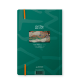 Softcover-Notizbuch, A5, Gustav Klimt, Wasserschlangen 2