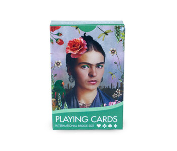 Jugando a las cartas,   Frida Kahlo