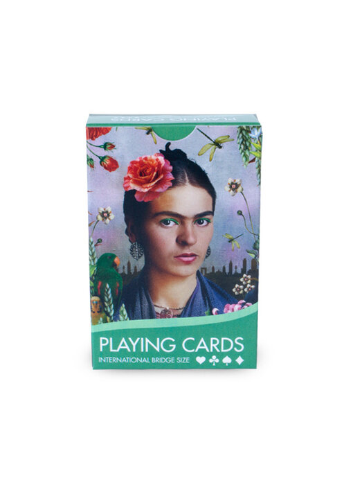 Jugando a las cartas,   Frida Kahlo