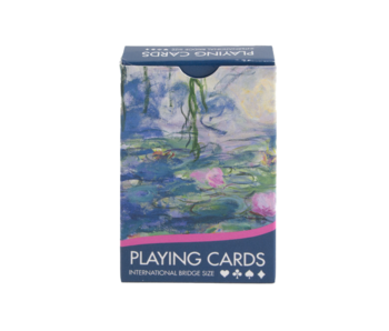 Jugando a las cartas,   Claude Monet, Nenúfares
