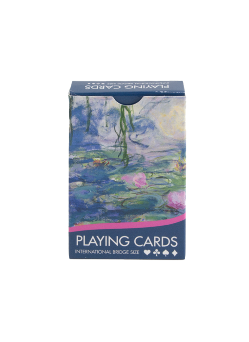 Playing cards,   Claude Monet, Waterlilies