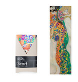 Bufanda, Gustav Klimt, serpientes de agua 2 Bufanda, Gustav Klimt, serpientes de agua 2