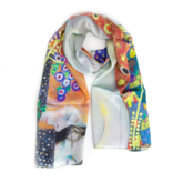 Bufanda, Gustav Klimt, serpientes de agua 2 Bufanda, Gustav Klimt, serpientes de agua 2