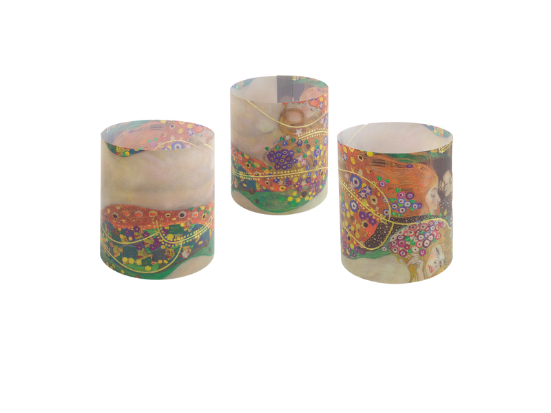 Kerzenschirm, Gustav Klimt, Wasserschlangen 2