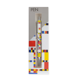 Balpen in doosje,  Piet Mondriaan, Victory Boogie Woogie