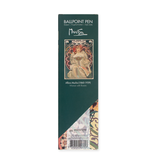 Stylo bille en boite,   Alfons Mucha, Femme avec détail de fleurs Stylo bille en boite,   Alfons Mucha, Femme avec détail de fleurs