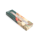 Balpen in doosje,   Alfons Mucha, Vrouw met bloemendetail Balpen in doosje,   Alfons Mucha, Vrouw met bloemendetail