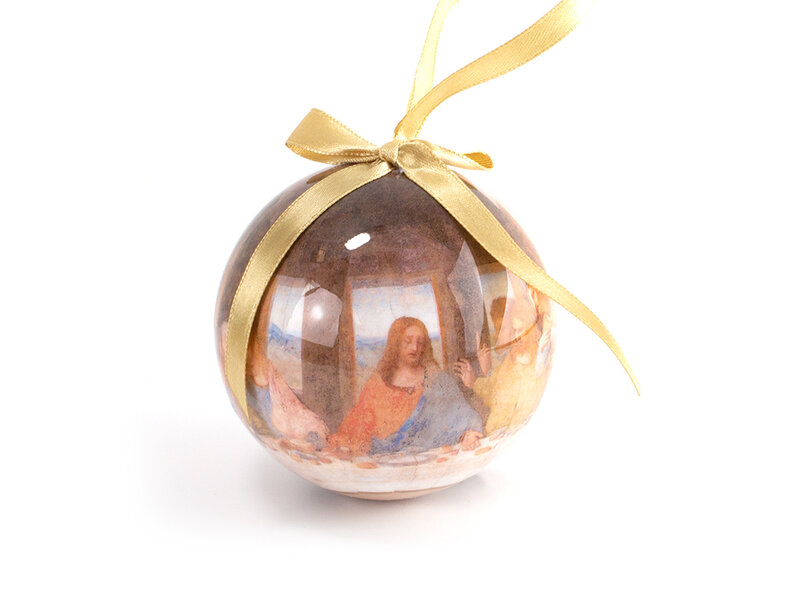 Christmas bauble, Last supper , Leonardo Da Vinci