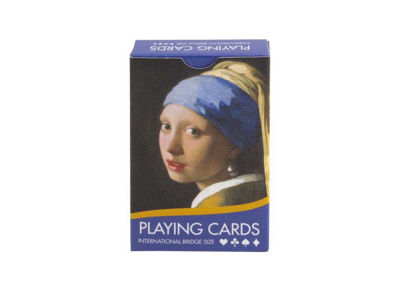 Spielkarten,Mädchen mit Perlenohrring, Vermeer