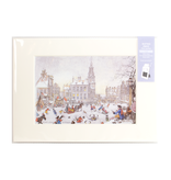 Passe-partout , 297 x 210cm,  Anton Pieck, Amsterdams IJstafereel Passe-partout , 297 x 210cm,  Anton Pieck, Amsterdams IJstafereel