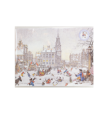 Plakate, Mini A4, Anton Pieck, Eisszene Amsterdam