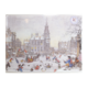 Mini  Poster A3,  Anton Pieck, Amsterdams IJstafereel