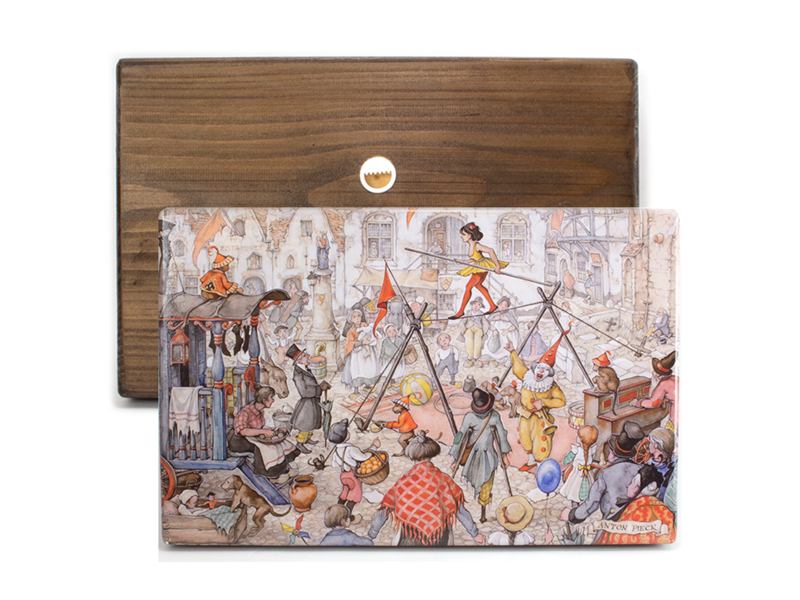 Meister auf Holz,  Anton Pieck, Zirkus