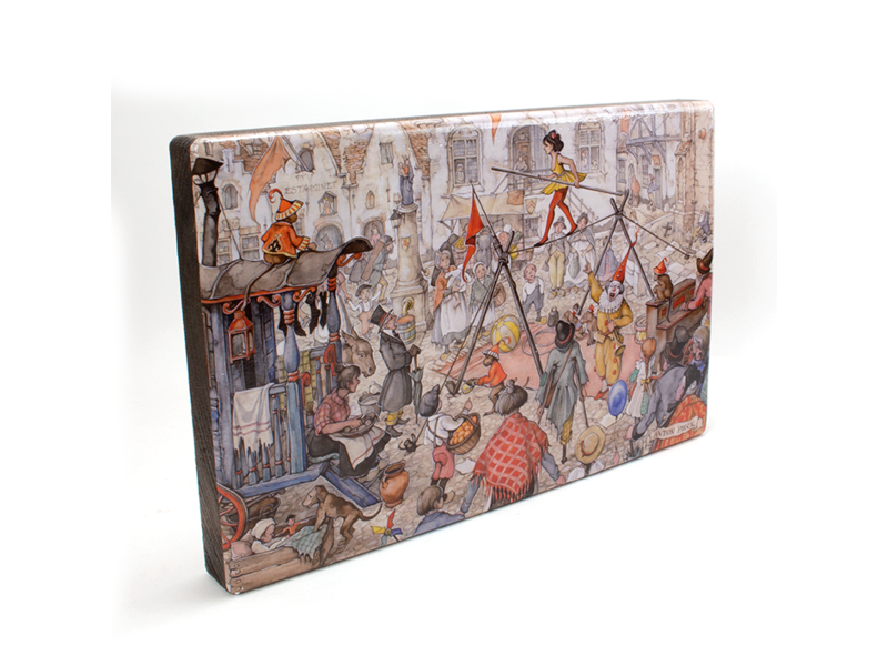 Meister auf Holz,  Anton Pieck, Zirkus