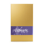 Luxe Calligraphy ink set, with wax set in light golden box