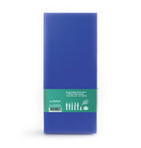 Stylo plume de paon avec encre et étui, boîte bleue