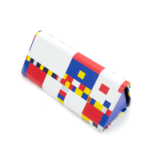 Foldable spectacle case with lens cloth , Mondrian , Boogie Woogie
