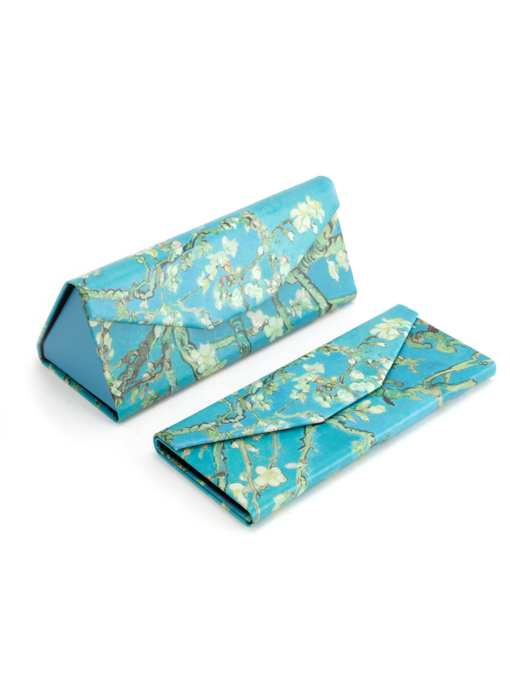 Estuche plegable para gafas con gamuza ,Vincent van Gogh,  Almendro en flor