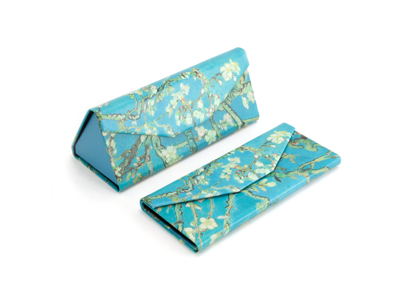 Estuche plegable para gafas  con gamuza, Vincent van Gogh,  Almendro en flor