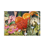 Magnet de réfrigérateur,   Frida Kahlo, fruit