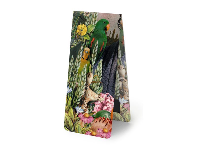 Magnetische Boekenlegger, Frida Kahlo, detail bird
