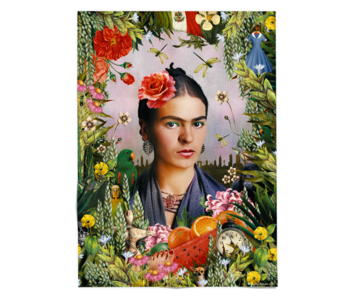 Mini  Poster A3, Frida Kahlo