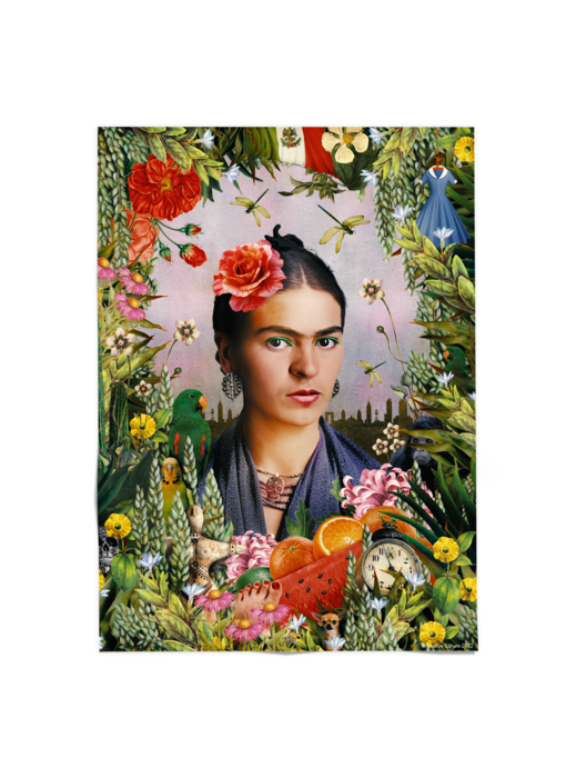 Mini  Poster A3, Frida Kahlo