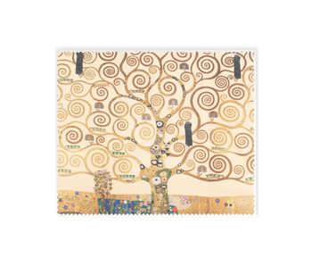 Lens cloth, 15x18 cm, Gustav Klimt, Tree