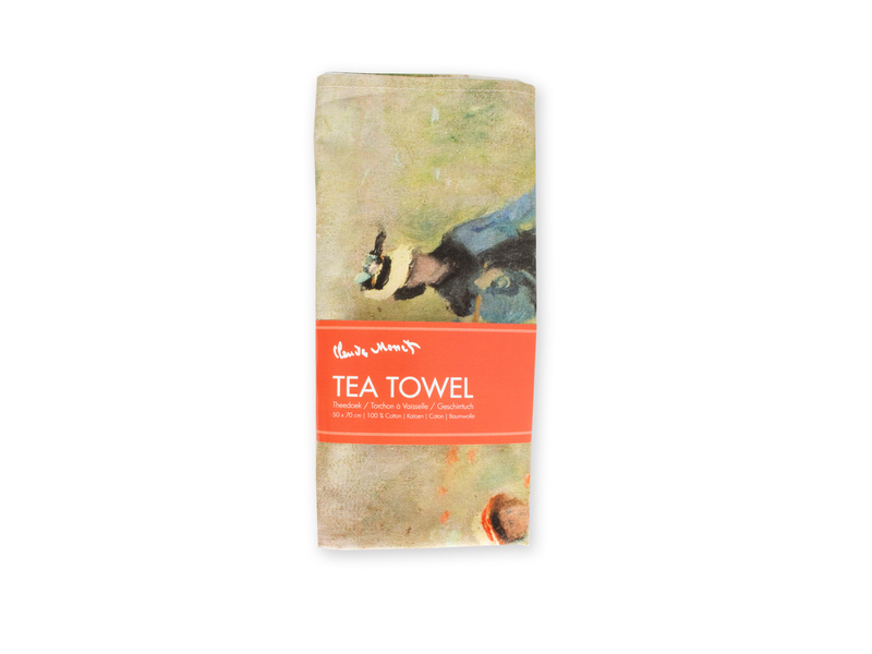 Tea towel, Claude Monet, Field with  Poppies