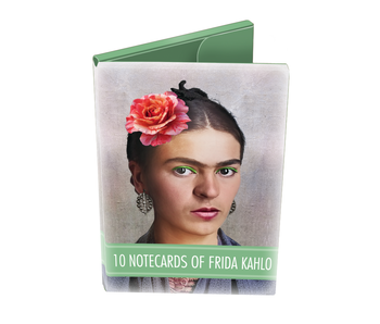 Notecards Wallet, 2x5 double cards, Frida Kahlo photos