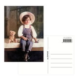 Postkarten ordner, Frida Kahlo Fotos,  Satz von 8 Postkarten