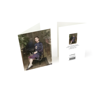 Double carte avec enveloppe,  Photo Frida Kahlo in La Casa Azul