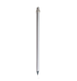 Silver pencil with silver tiara and white crystal