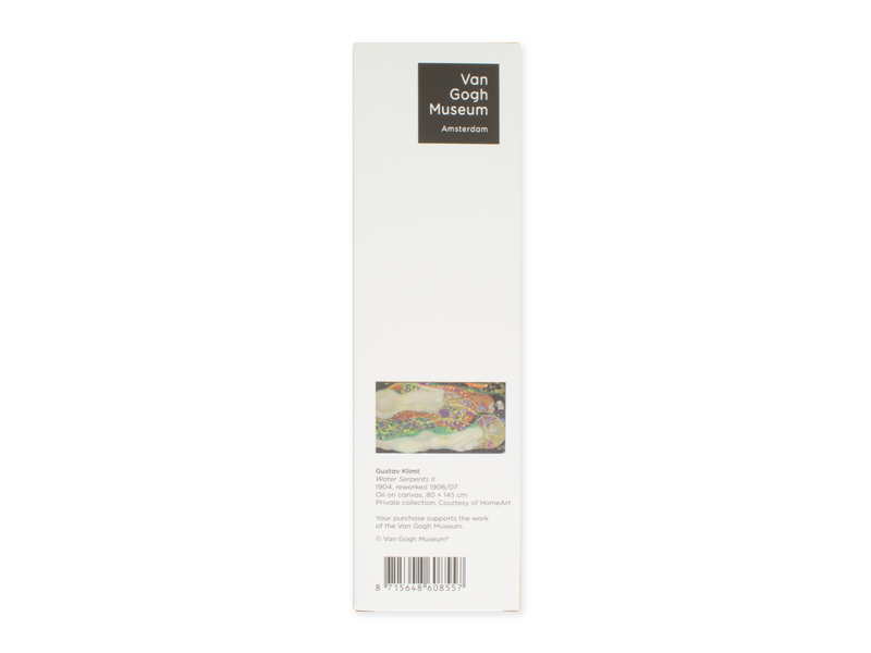 Stylo bille en boite,  Gustav Klimt, Serpents d'eau 2
