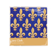 Lens cloth,15x15 cm, Fleur de Lys