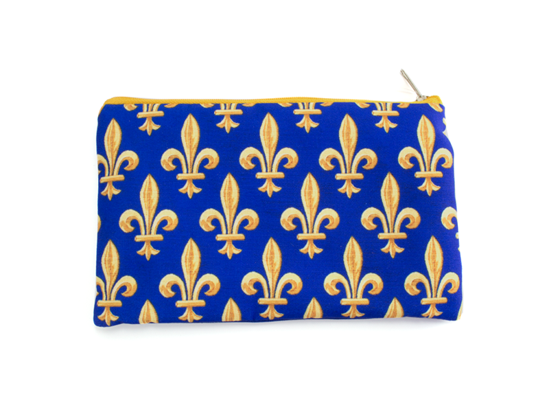 Federmäppchen / Schminktasche, Fleur de Lys