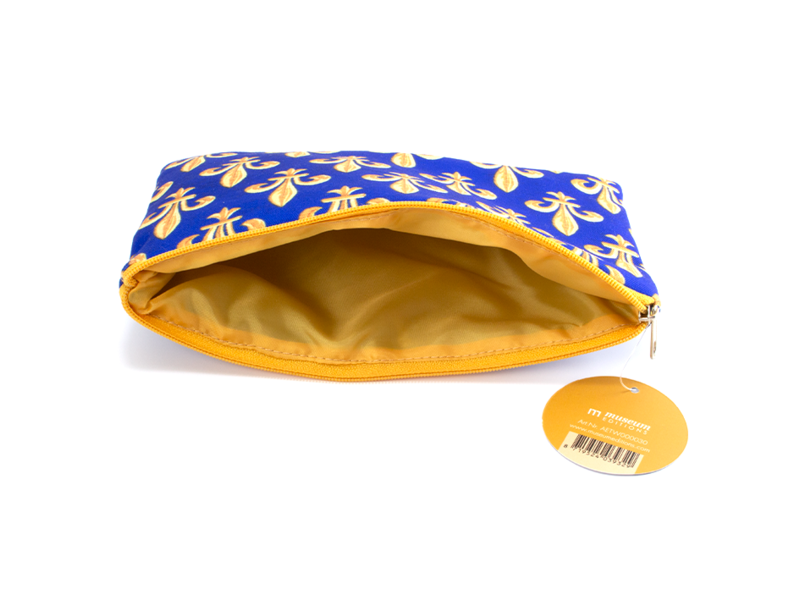 Federmäppchen / Schminktasche, Fleur de Lys