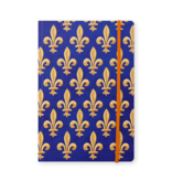 Softcover notitieboekje, A5, Fleur de Lys