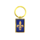 Schlüsselbund RT, Goldmetall,Fleur de Lys