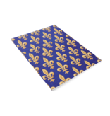 Cuaderno de dibujo de tapa blanda,Fleur de Lys