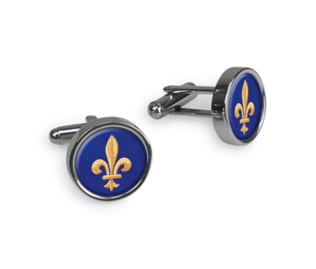 Manchetknopen, Fleur de Lys