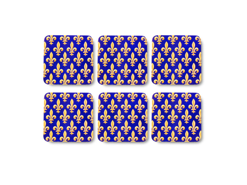 Coasters, Fleur de Lys