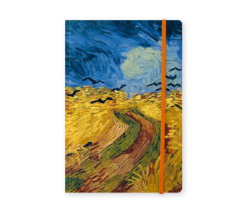 Carnet à couverture souple,  Van Gogh, Champ de blé avec corbeaux