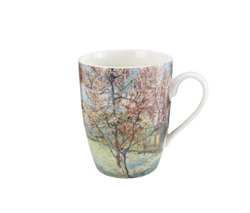 Taza, Trigal con cuervos, Melocotoneros rosados, Van Gogh
