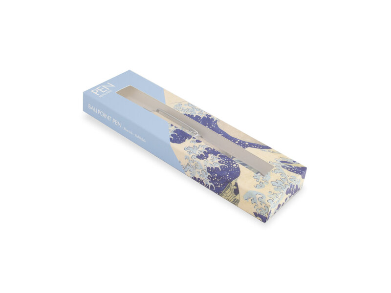 Ballpen in box, Hokusai, Great Wave