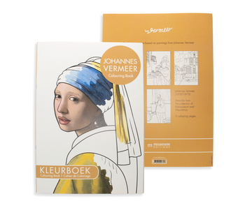 Colouring notebook, Johannes Vermeer